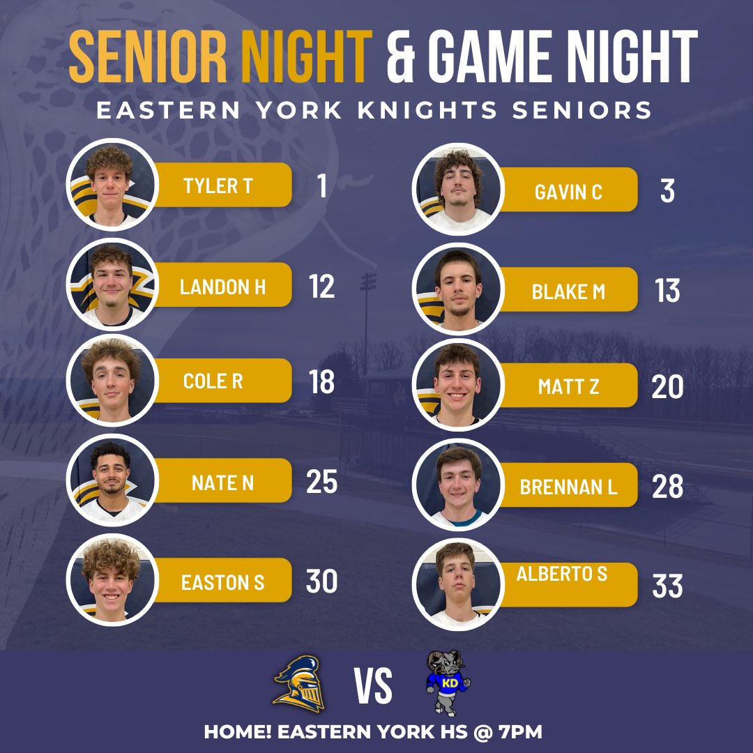 Eastern York Boys Lacrosse tweet media