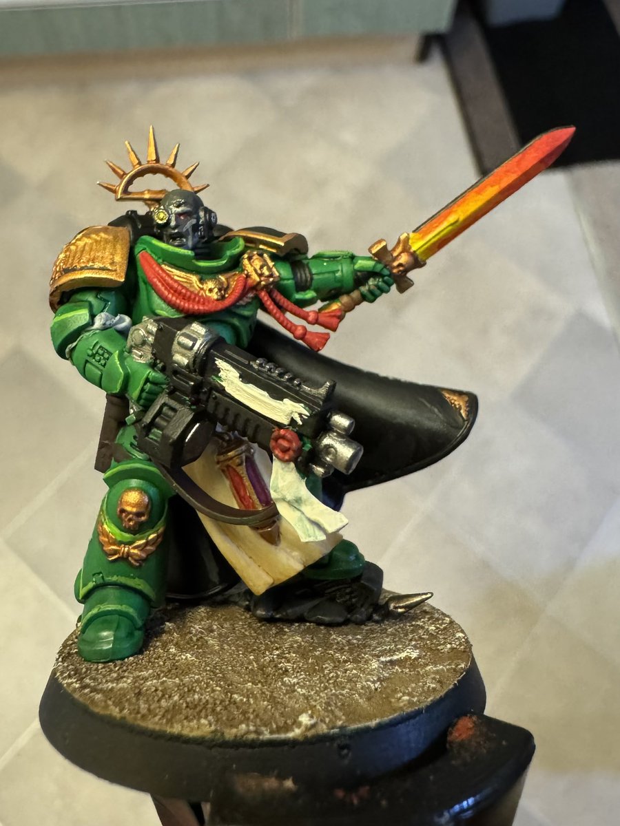 iamMarkWomble's tweet photo. @TheBrushSmith Spent some time yesterday working on my Captain that will likely never see the table 🙈 https://t.co/Qkxi4KaORq