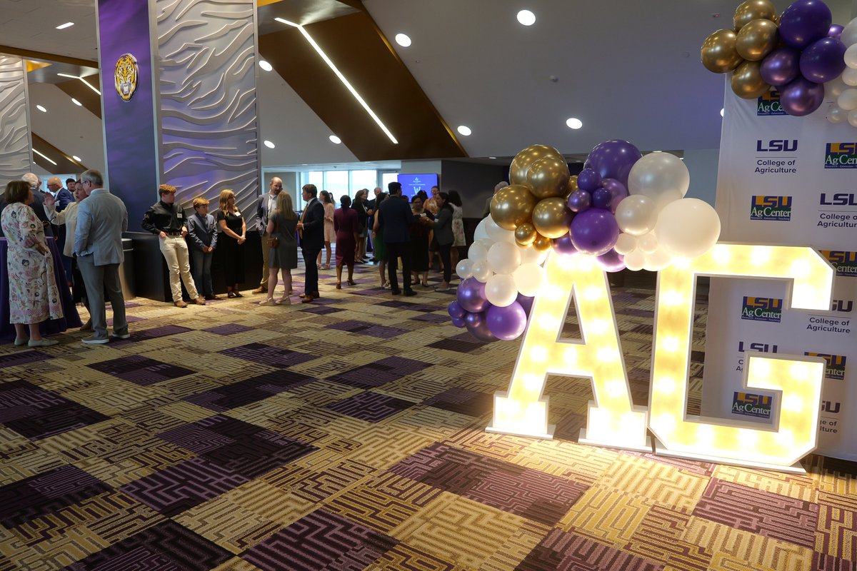 What an incredible weekend celebrating our amazing faculty, students, alumni, and stakeholders at the 2nd Annual AgExcellence Awards! Proud of our ag community's achievements and looking forward to more success together! #LSUAgExcellence #WBTTW