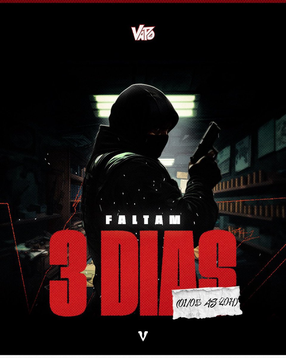 VapoPvp's tweet photo. 🔥 FALTAM 3 DIAS!

A espera está acabando!
Em 3 dias, o Vapo PvP vai ser resetado para um novo começo cheio de ação, atualizações e muitas novidades!

Se prepara, porque o wipe vai mudar tudo e só os mais brabos vão dominar!

Segura a ansiedade e fica ligado nos próximos spoilers https://t.co/Vlegllt0Do