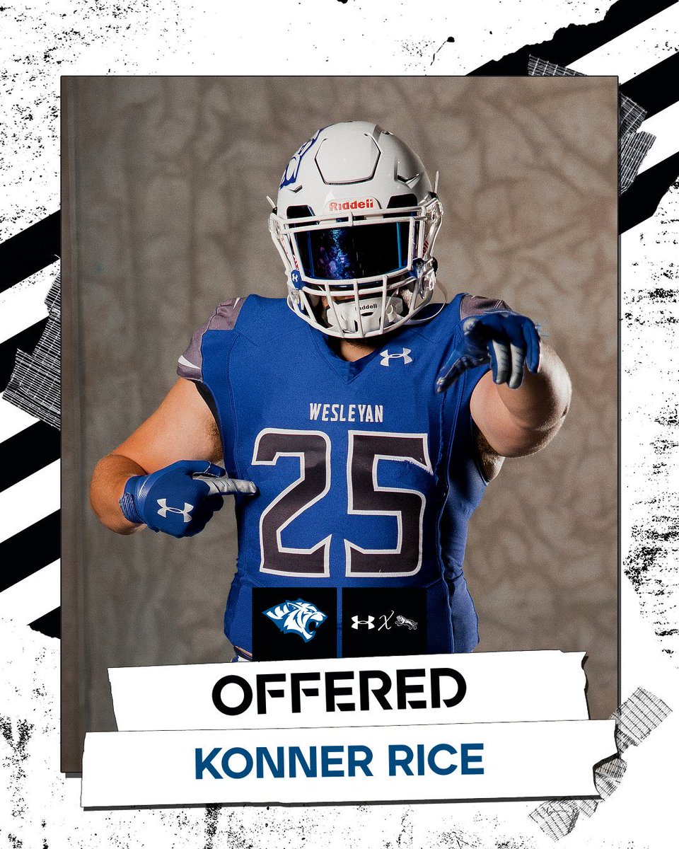 konner rice (@konner_rice7) on Twitter photo After a great call with <a href="/CoachAaronBlack/">Aaron Black</a> I am extremely blessed to announce my 2nd offer from <a href="/dwtigerfootball/">DWU Football</a>! All glory and praise goes to Jesus Christ! <a href="/Coach_Bernarde/">Mike Bernarde</a> <a href="/Romeon_greve/">Romeon Greve</a> <a href="/CoachKretch/">Alex Kretzschmar</a> After a great call with <a href="/CoachAaronBlack/">Aaron Black</a> I am extremely blessed to announce my 2nd offer from <a href="/dwtigerfootball/">DWU Football</a>! All glory and praise goes to Jesus Christ! <a href="/Coach_Bernarde/">Mike Bernarde</a> <a href="/Romeon_greve/">Romeon Greve</a> <a href="/CoachKretch/">Alex Kretzschmar</a>