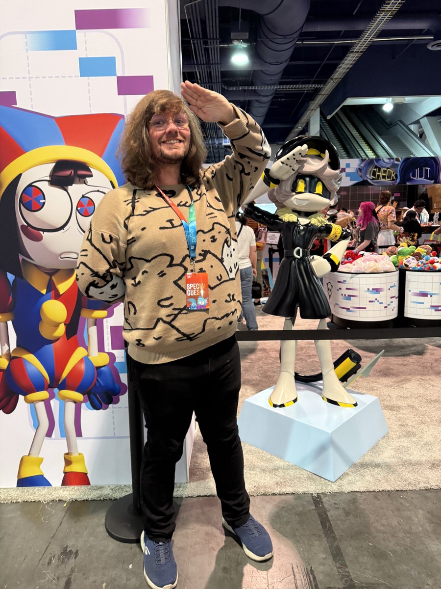 I met a celebrity at <a href="/LVLUPEXPO/">LVL UP EXPO</a> this past weekend.