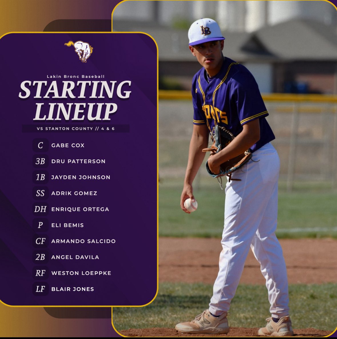 🚨GAMEDAY!!🚨
📍Home vs Stanton County 
⏰Jv at 2 Varsity at 4 &amp;6