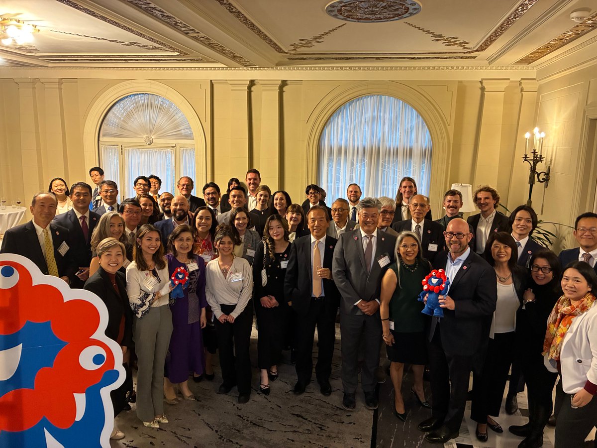 Consulate General of Japan in San Francisco (@japaninsf) on Twitter photo On April 24th, the Consulate General of Japan in San Francisco held a reception for members of the upcoming CityTrip Osaka delegation organized by <a href="/SF_Chamber/">San Francisco Chamber of Commerce</a> & <a href="/BayAreaCouncil/">Bay Area Council</a>. We hope the group will enjoy <a href="/expo2025japan/">Expo 2025 Osaka Kansai</a> and wish them a fruitful economic mission to Japan!🗾 On April 24th, the Consulate General of Japan in San Francisco held a reception for members of the upcoming CityTrip Osaka delegation organized by <a href="/SF_Chamber/">San Francisco Chamber of Commerce</a> & <a href="/BayAreaCouncil/">Bay Area Council</a>. We hope the group will enjoy <a href="/expo2025japan/">Expo 2025 Osaka Kansai</a> and wish them a fruitful economic mission to Japan!🗾