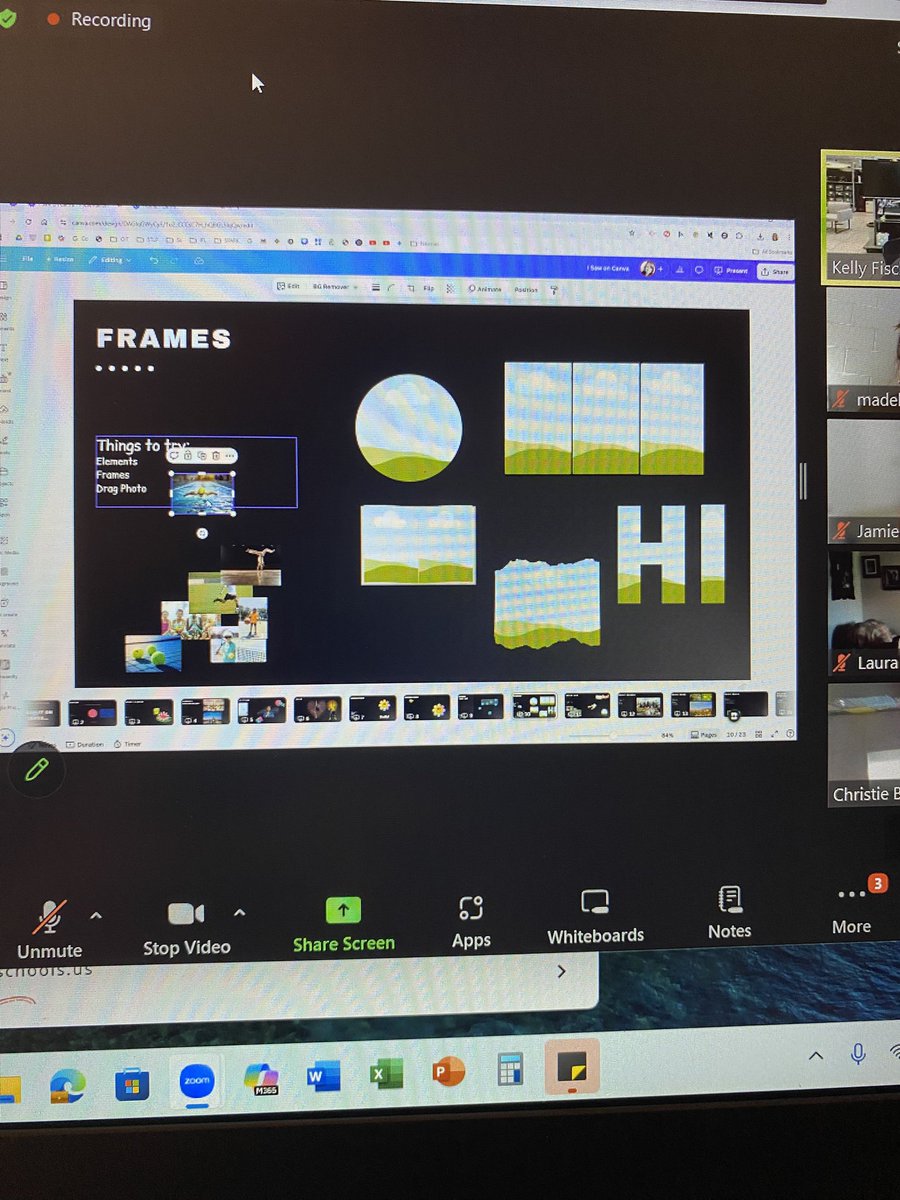 It’s been a bit since being able to attend a live cadre session with <a href="/KEDC1/">KEDC</a>! Today I’m learning some tips and tricks with Canva! There are so many creative features to explore. Thanks Kelly Fisher! <a href="/KedcARTS/">RENAISSANCE Grant</a> <a href="/KEDCGrants/">KEDC Grants</a>