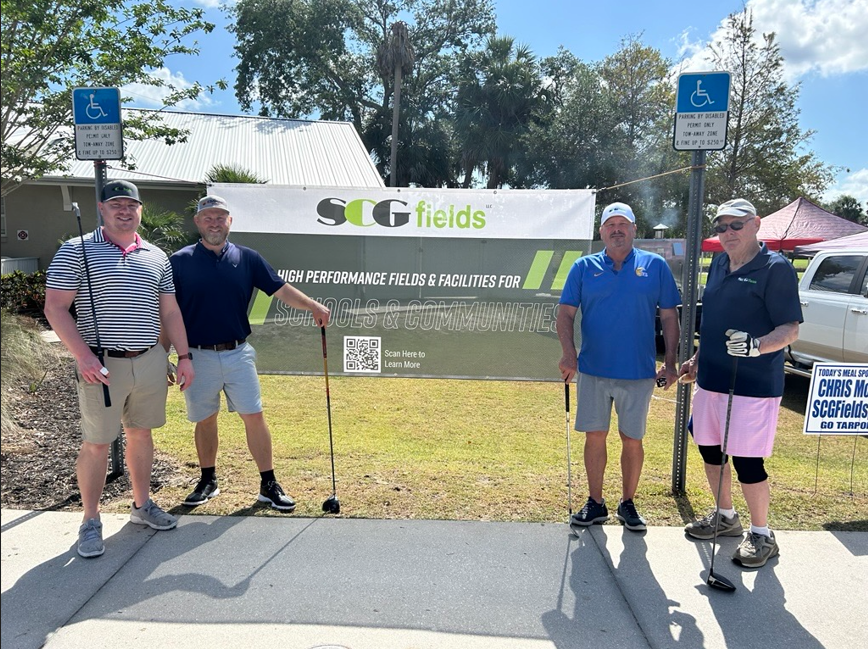 SCGfields's tweet photo. Proud to support Charlotte High Schoolโs Annual Golf Tournament! โณ
๏ธ
The McGill family has played for 30+ years โ and weโre honored to be part of this tradition.
Thanks @CHSTarponFB & Charlotte County Public Schools!
#LayTheGroundWork https://t.co/GToYKLIZn0