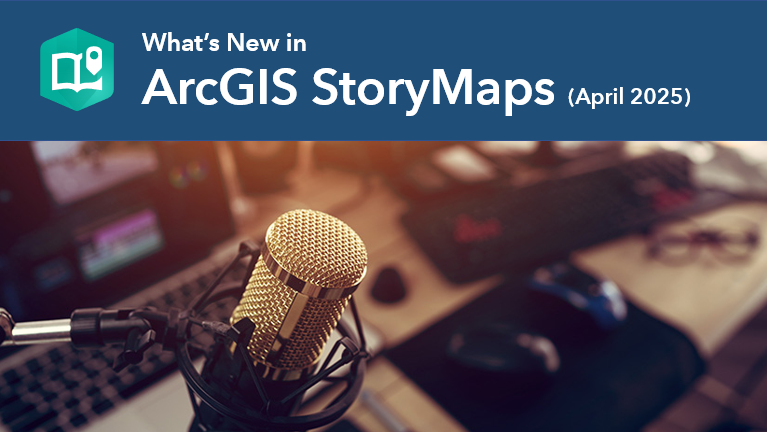 What's new in <a href="/ArcGISStoryMaps/">ArcGIS StoryMaps</a> (April 2025) tinyurl.com/fdfh6u2f 

#ArcGISStoryMaps #storytelling #apps #GIS #esri #arcgis #dataviz <a href="/Esri/">Esri</a> <a href="/EsriFederalGovt/">Esri National Government</a> <a href="/EsriSLGov/">Esri State & Local Gov</a> <a href="/ArcGISApps/">ArcGIS Apps</a> <a href="/URISA/">Geospatial Professional Network</a>