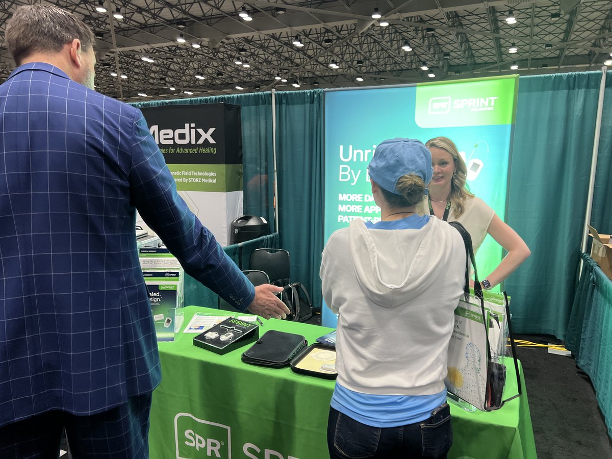 sprintpns's tweet image. We had a great time connecting with Sports Medicine Professionals at @TheAMSSM&apos;s Annual Meeting. Thank you to everyone who stopped by our booth to learn more about the SPR® SPRINT® PNS System as a treatment option for chronic pain.

#AMSSM #AMSSM25 #SprintPNS