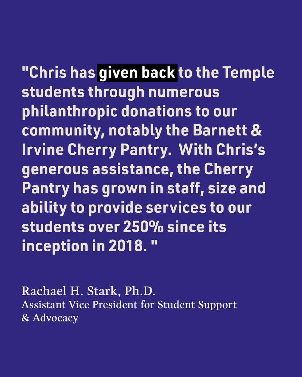 We're excited to share that Chris Barnett, founder of ABA Centers and proud Temple alum, is our 2025 Commencement speaker! 🎉🦉 Full story here ➡️ buff.ly/ZoazolL