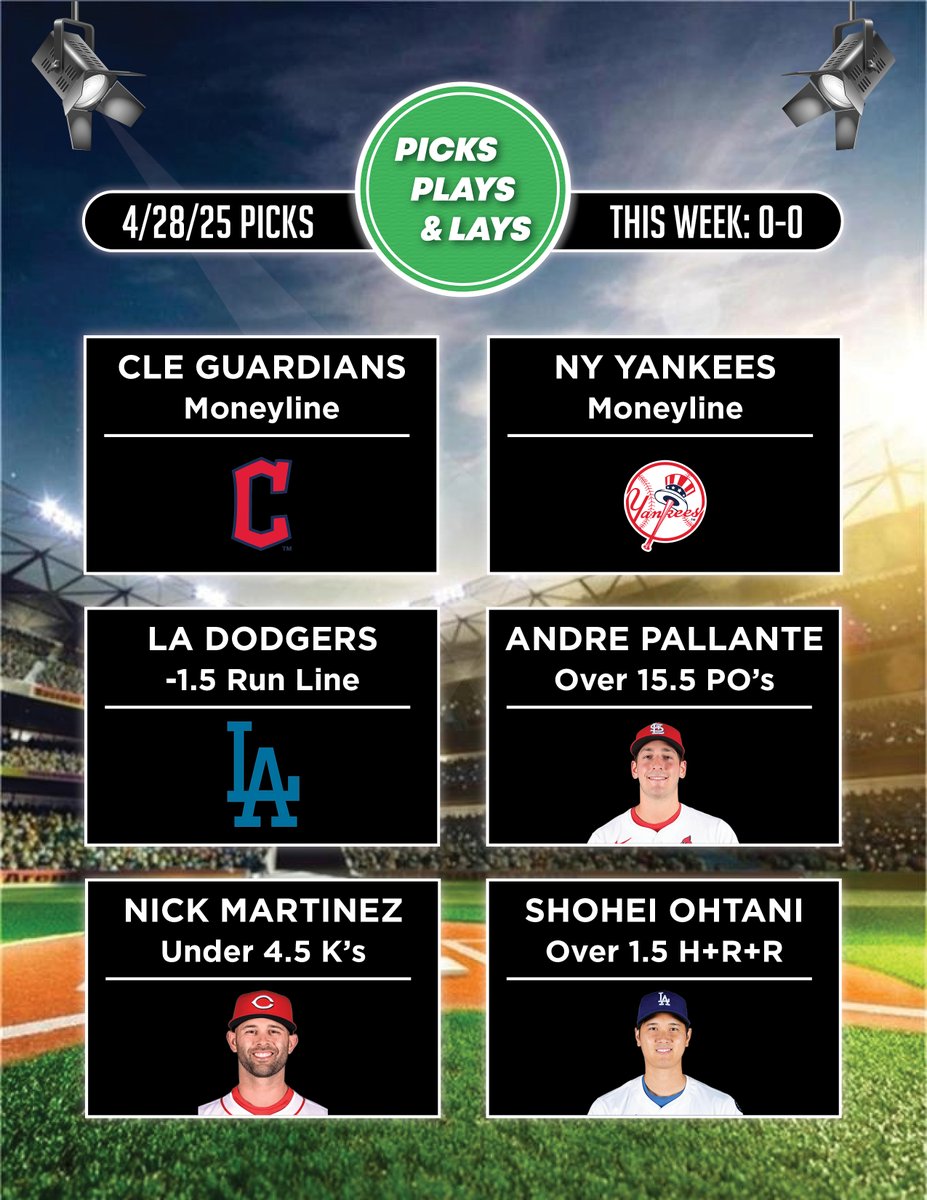Picks Plays & ‘Lays 🔋 tweet media