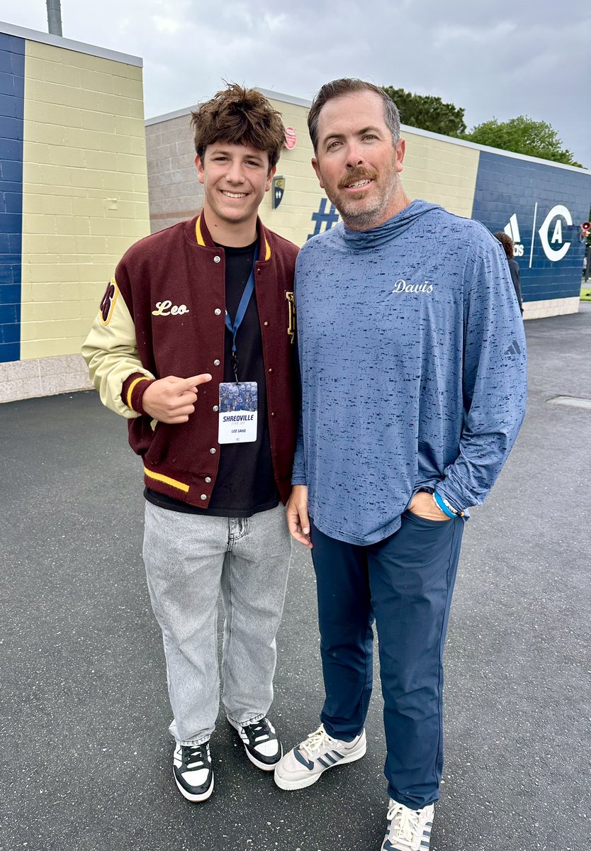 leo_sahd34's tweet photo. Thank you @UCDfootball for an awesome junior day and to @WyattGardner23 for reaching out! 
@CoachJerryBrady @VintagePlough @CoachPricePL @PointLomaFB https://t.co/htufUTl4T4