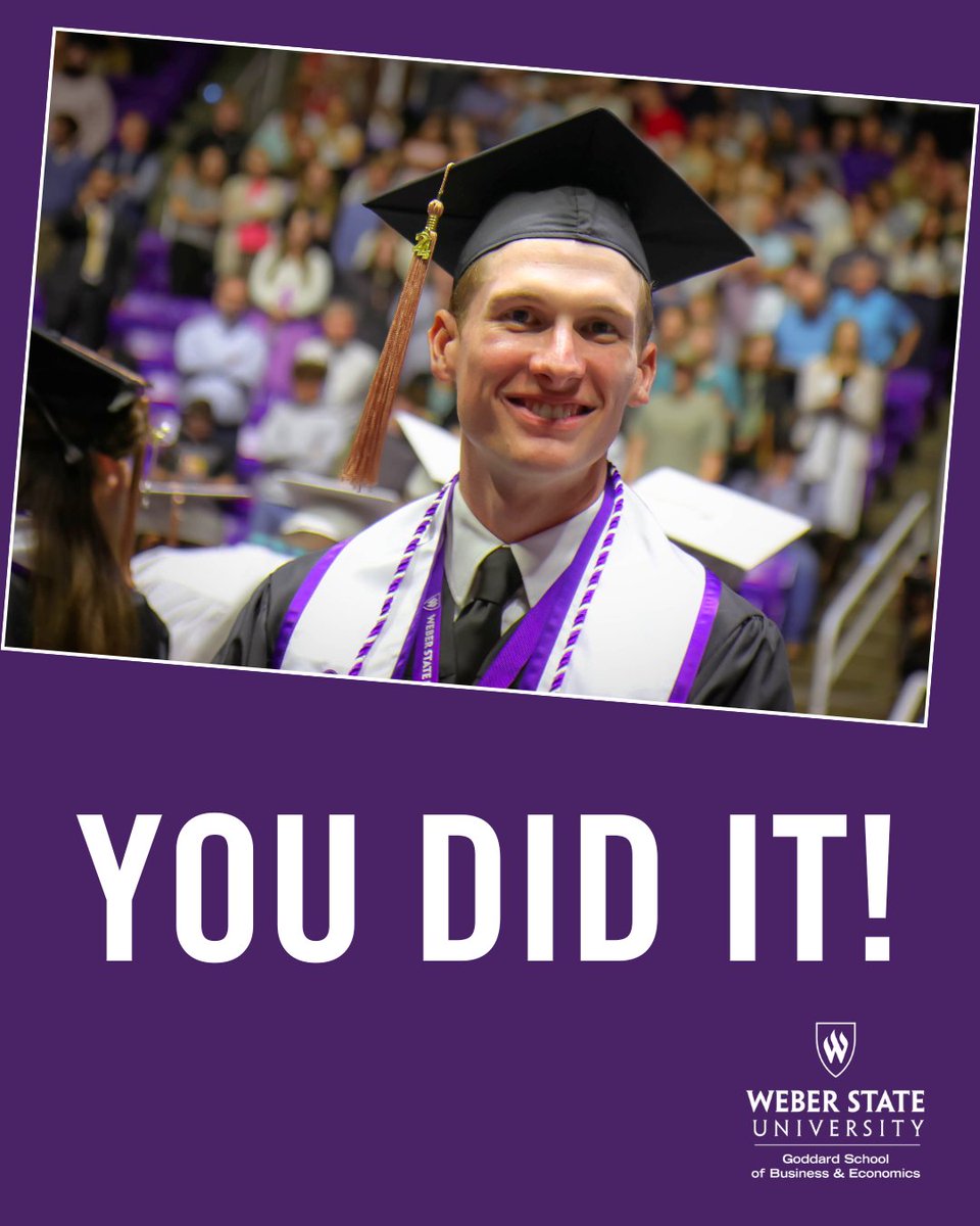 🎓CONGRATS #Weberbiz Grads, Spring 2025!! 🎓

YOU DID IT!
#weberstate <a href="/weberstate/">Weber State Athletics</a> #weberstatealum #webergrad #classof2025 #ogden #college #utah