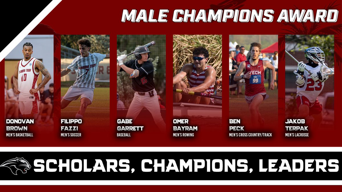 Now, let's introduce our Male Champions Award nominees!   

#GoPanthers | #TechBuilt