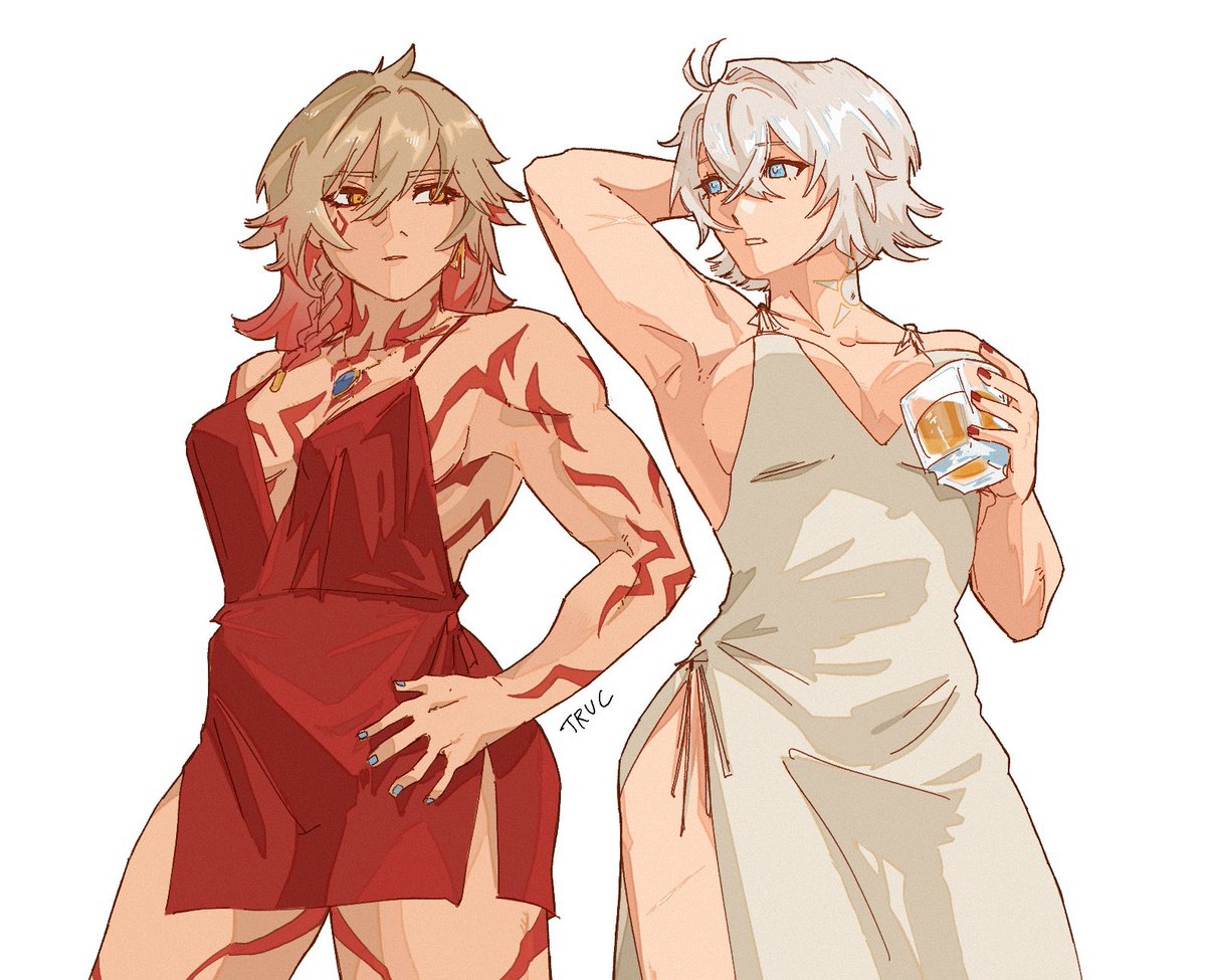 youmayb_onmymin's tweet photo. fem #phaidei / #myphai I have no excuses I just wanted to draw them in dresses https://t.co/J1giUt5yL7
