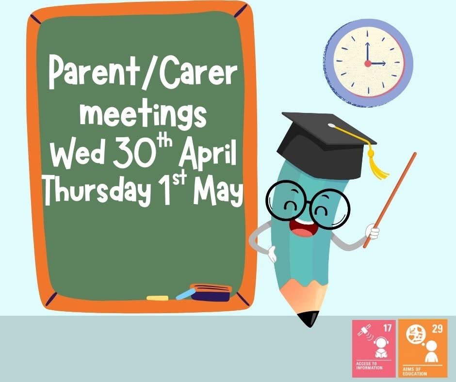 Don't forget to make an appointment to meet your child's teacher this week.  Information has been emailed out to all parents/carers.
If your child is in P5-7 and is able to help on Wednesday or Thursday, then please complete the form for them forms.office.com/e/8v6CaBS8xz
