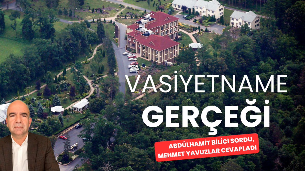 tr724com's tweet photo. TR724 Yazarı @ahamitbilici vasiyet tartışmalarını araştırdı; kampa gitti, röportajlar yaptı, izlenimlerini #Ajans'ta Mehmet Şahin'e anlattı

Bilici sordu, Cascade Trust Yönetim Kurulu Üyesi Mehmet Yavuzlar cevap verdi

https://t.co/WZD6mpSfJB https://t.co/VXe3bVOVj5