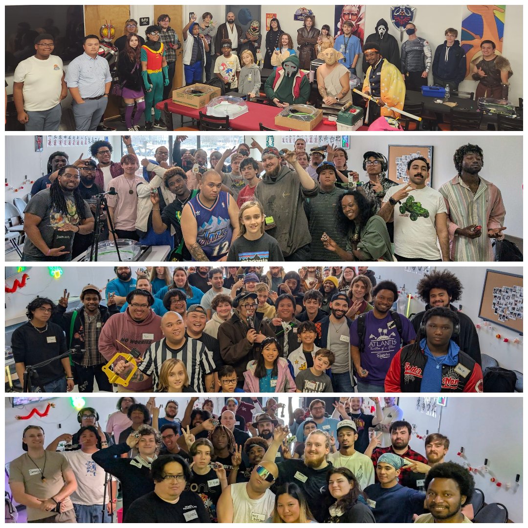 I love the Beyblade X community. I am grateful for being an organizer for our area. I have now been asked to do beyblade x events at the cons in our state of VA.  #beybladex #malloftoys #takaratomy #hasbro #beyblades