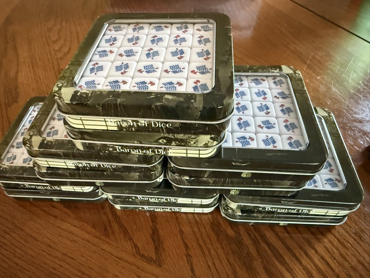 Shout out <a href="/BaronOfDice/">Baron Of Dice</a>, best in the business. They arrived just in time!