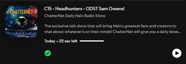 It's out!
Recently <a href="/JumperScape/">JumperScape</a> had me on their ChatterNet Radio Show to discuss Art, Halo, and more! 
Tune in wherever you get your podcasts (Spotify, Apple Podcasts, Amazon Music, etc.)
Link Below and also in my bio!