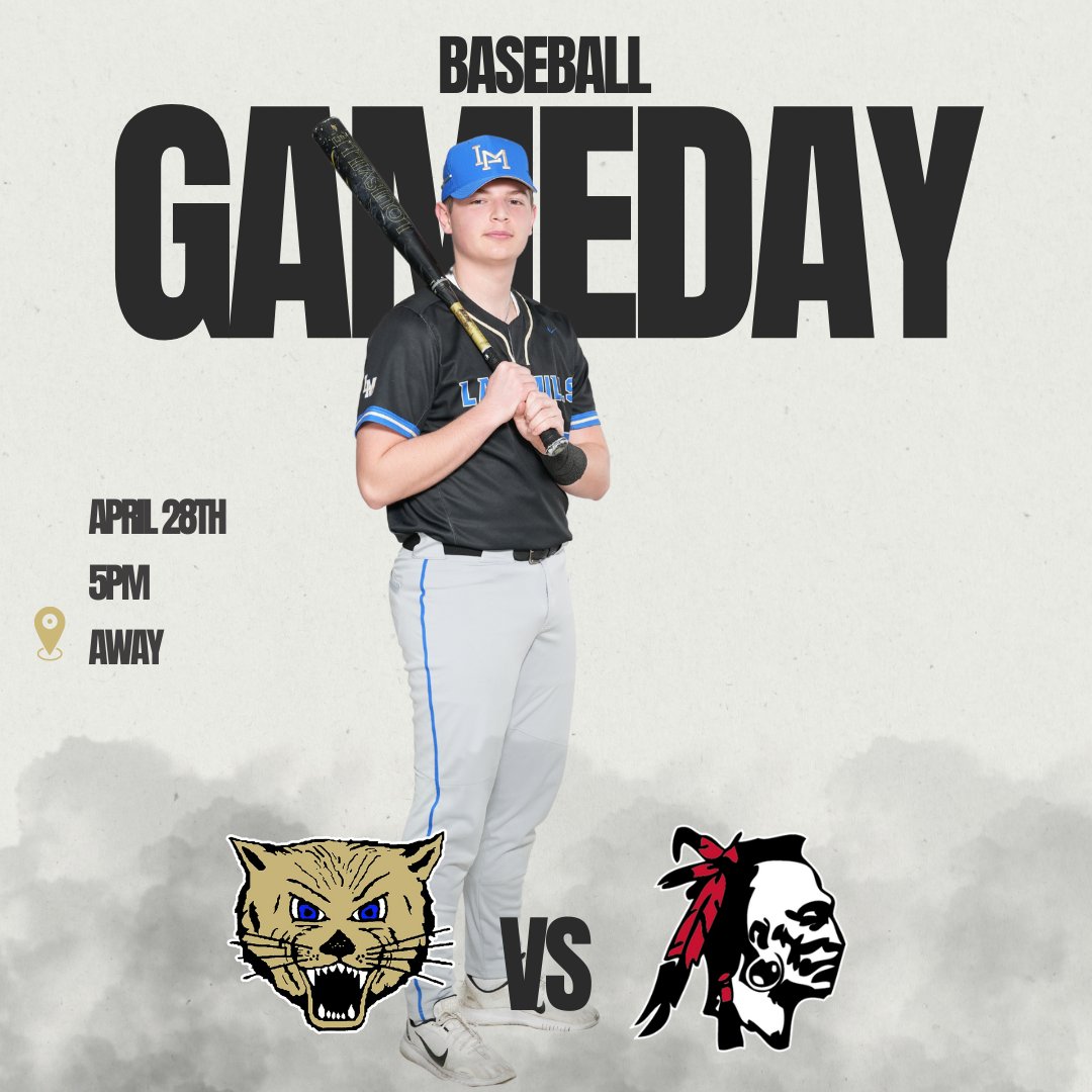 Good luck to LM Baseball as they take on Fort Atkinson today! Varsity plays at Jones Park and JV at Fort High School. First pitch for both is at 5:00 PM. #LCatPride