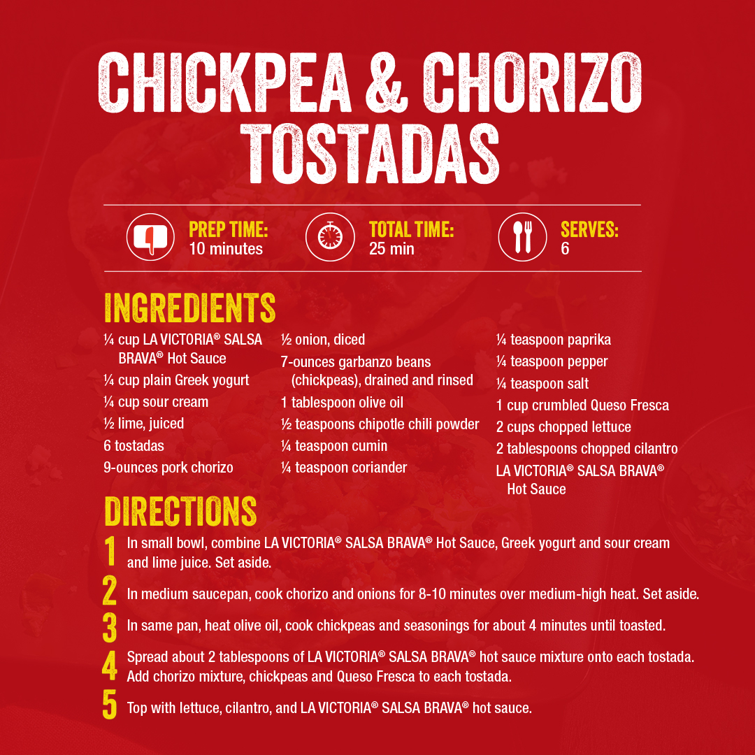 She’s spicy, she’s crunchy, she’s that tostada! 💅

Can’t go wrong with a LA VICTORIA® SALSA BRAVA® Hot Sauce kick!🌶️

#LAVICTORIASalsa #Tostadas #LAFlavor