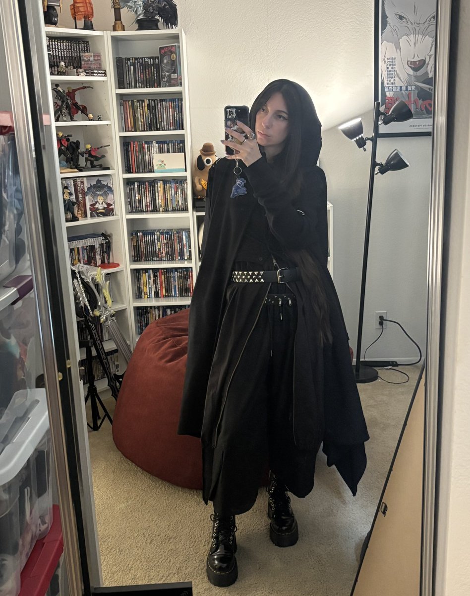 Sith inspired fit for Bats Day yesterday 🖤