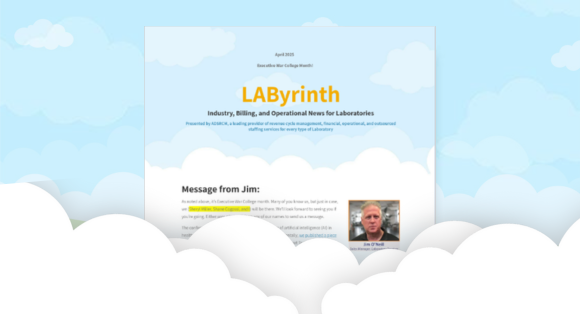 Hot off the press! 
April's LAByrinth is live: LDT rulings, AI in lab billing &amp; more.
Read ➡️ hubs.la/Q03k8pMl0

Meet us at Exec War College! ➡️ hubs.la/Q03k8lm30
#HealthcareIT #LabBilling
