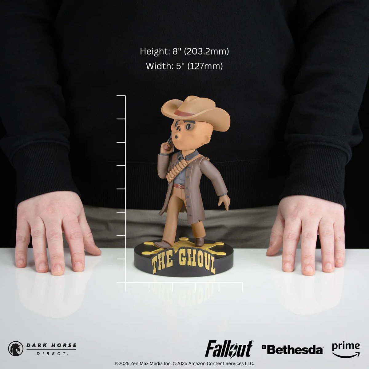 Dark Horse Comics (@darkhorsecomics) on Twitter photo “Well, you know what they say. Us cowpokes… we take it as it comes." – The Ghoul
The 8" Stylized Fallout Figures from the acclaimed <a href="/PrimeVideo/">Prime Video</a> series #Fallout are now available for pre-order from <a href="/DarkHorseDirect/">Dark Horse Direct</a>. More details: bit.ly/4aLSgsF “Well, you know what they say. Us cowpokes… we take it as it comes." – The Ghoul
The 8" Stylized Fallout Figures from the acclaimed <a href="/PrimeVideo/">Prime Video</a> series #Fallout are now available for pre-order from <a href="/DarkHorseDirect/">Dark Horse Direct</a>. More details: bit.ly/4aLSgsF