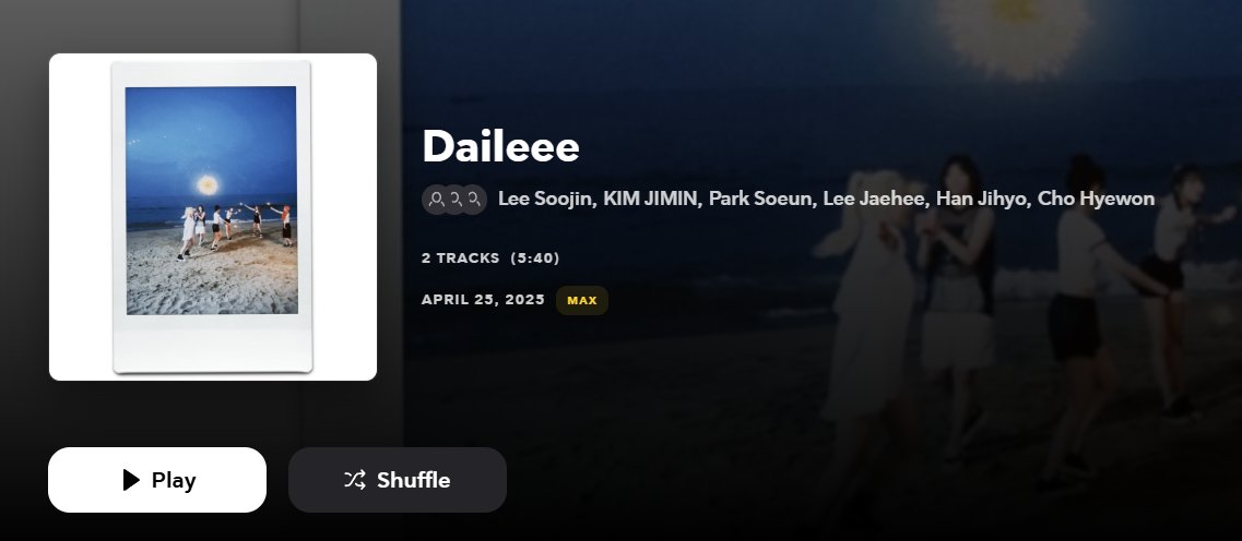 weeeklytimes's tweet photo. WE'RE BACK
(listed under solo names)
#Daileee #Weeekly https://t.co/VLvzUR3KfI