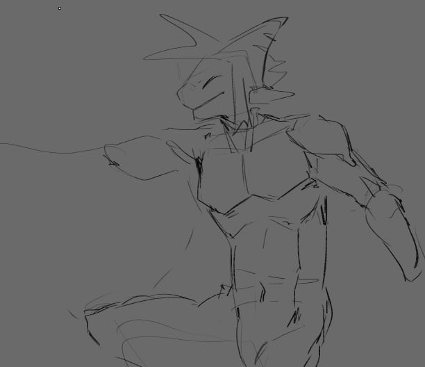 razormainer's tweet photo. Its been quiet in here i dont have anything cool to show you yet🫥 lets make some noise with something ive been working last summer sadly never got finished #furryartist https://t.co/sPJ3dV6cOR