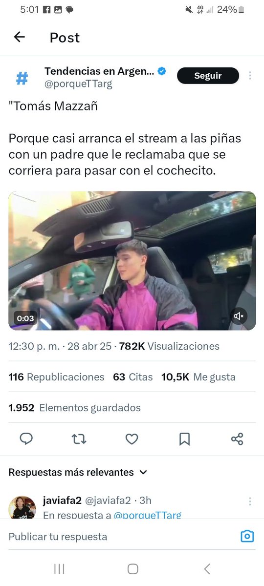 1piecex's tweet photo. @MazzaTomas Onda sos imbecil o tanta aguja y mierda que te inyectas te dejo sin masa encefálica https://t.co/i0v2XynxIk