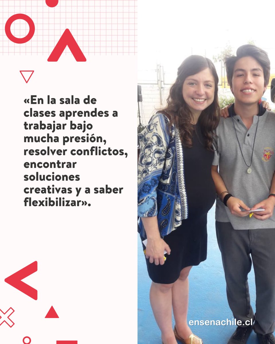 ensenachile's tweet photo. Trinidad quería dejar huella como ingeniera y fue en ese camino donde encontró a Enseña Chile. Tras su paso por la sala de clases en 2016, hoy lidera con un propósito claro y el corazón lleno de sentido.

Conoce su historia aquí 🌐: https://t.co/dc2lDMKl89

#testimonio https://t.co/onUwkOb9FK