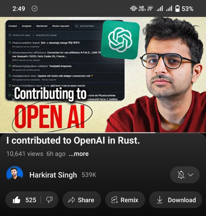 iamss976's tweet photo. Follow Him @kirat_tw for a Week and Understand How Developers Truly Work! https://t.co/xPdD6R1tkA