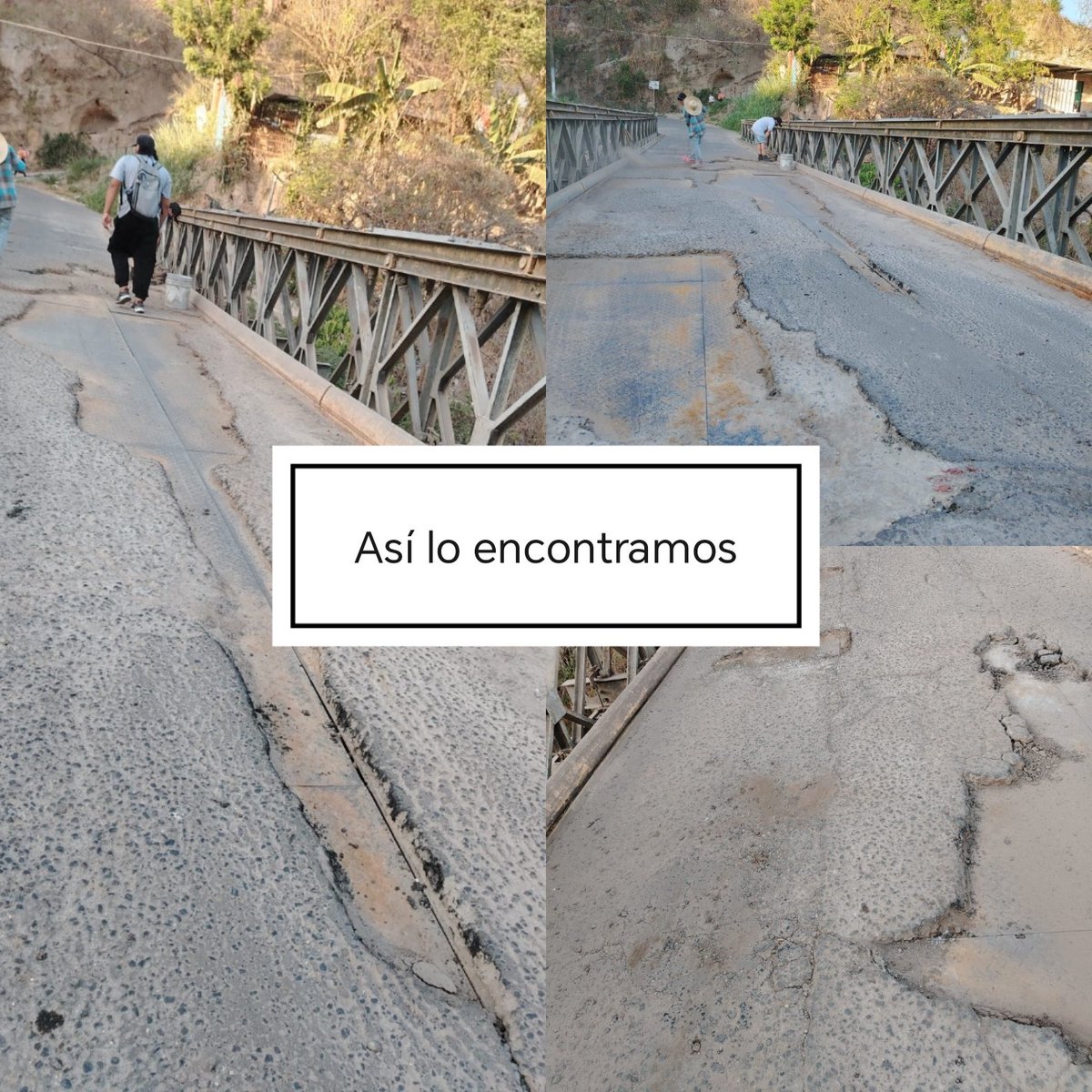 DonRoque503's tweet photo. En estas condiciones encontramos el puente urbina, hicimos videos pedimos ayuda al @RomeoHerrera1 Pero no fuimos escuchados a pesar de que un millón de personas vio nuestro video, Como no respondió nosotros lo arreglamos con la comunidad,Que les parece como quedo😎 @dcocasv https://t.co/1viQfZl67U