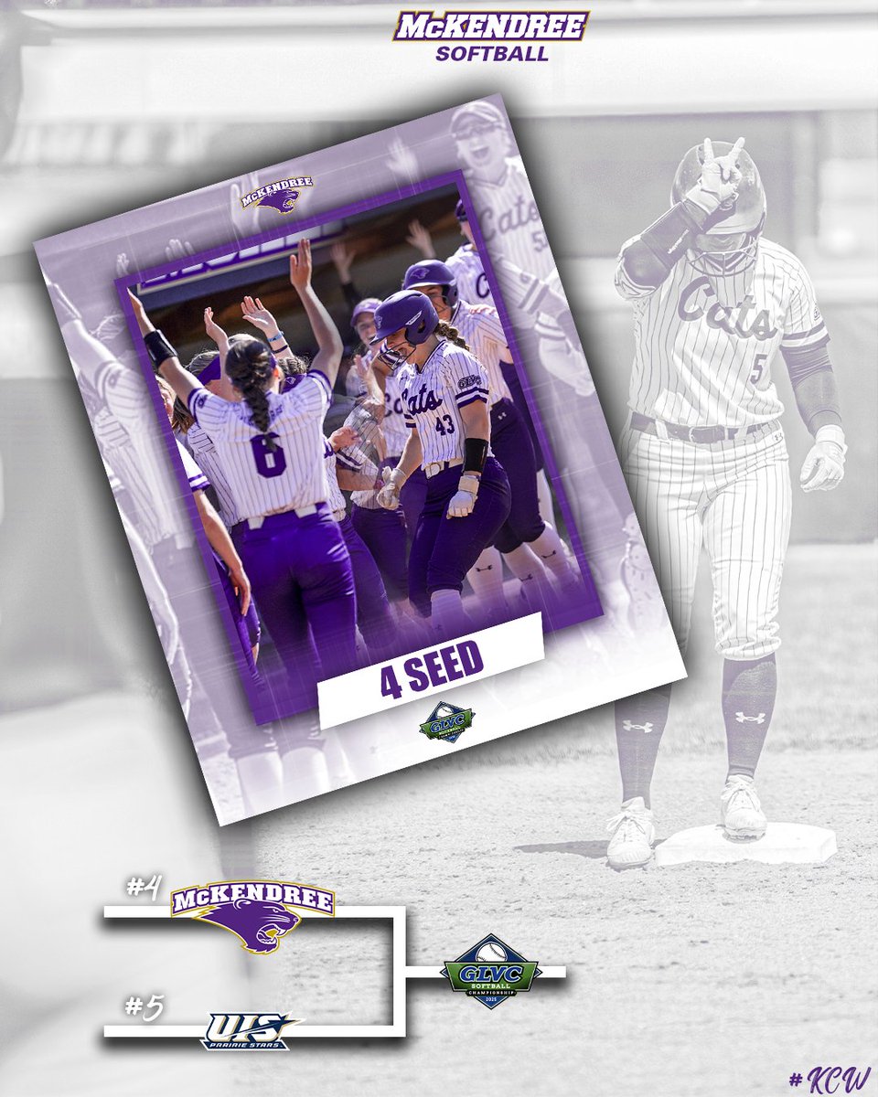 McKendree Bearcats (@mckbearcats) on Twitter photo ๐ฅ <a href="/McKendreeSB/">McKendree Softball</a> โก๏ธ #GLVCsb CHAMPIONSHIP TOURNAMENT๐พ
The Bearcats earned the four seed for this week's <a href="/GLVCsports/">Great Lakes Valley Conference</a> Softball Tournament and will take on UIS during the first round in East Peoria!
๐๐ฐ tinyurl.com/2cbmpeay
#BearcatsUnleashed #D2sb ๐ฅ <a href="/McKendreeSB/">McKendree Softball</a> โก๏ธ #GLVCsb CHAMPIONSHIP TOURNAMENT๐พ
The Bearcats earned the four seed for this week's <a href="/GLVCsports/">Great Lakes Valley Conference</a> Softball Tournament and will take on UIS during the first round in East Peoria!
๐๐ฐ tinyurl.com/2cbmpeay
#BearcatsUnleashed #D2sb