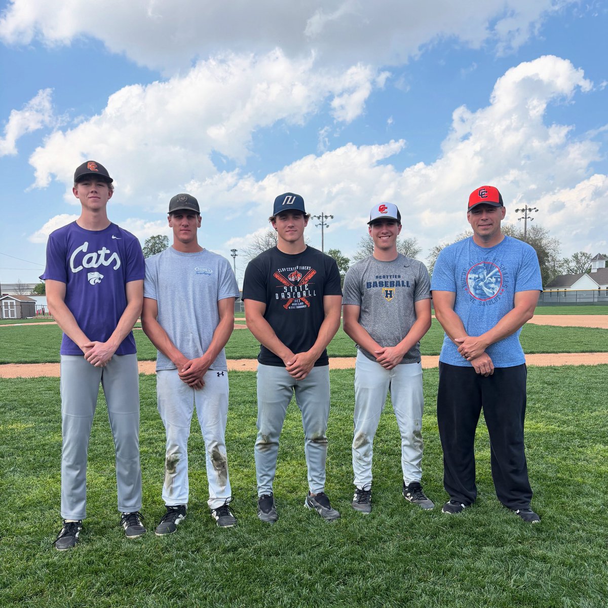 Today’s Stop 
📍Clay Center ⚾️ 

Clay Center (4A, 11-4) baseball is a small but mighty team with 14 guys out, but are led by a core group of four seniors. They have two big NCKL matchups this week with Marysville and Rock Creek. Keaton Coad was at practice today to catch up with