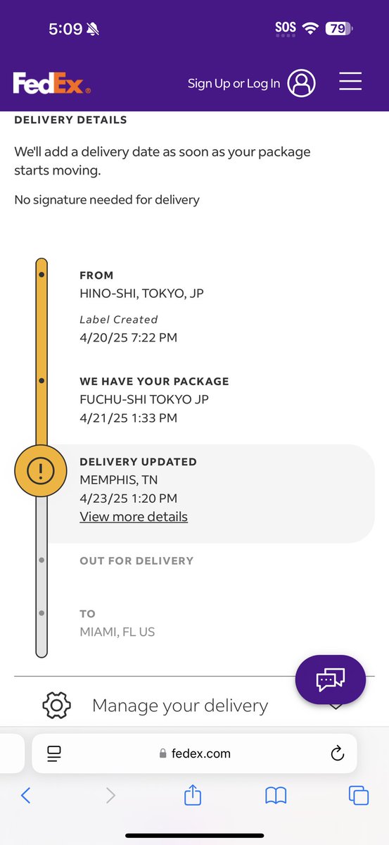 McFlyy93's tweet photo. @Buyee @FedExHelp PLEASE HELP save my package. I have just provided the CBP form to Buyee representative. Please message me directly as soon as possible, thank you. https://t.co/hT61rCtoQR