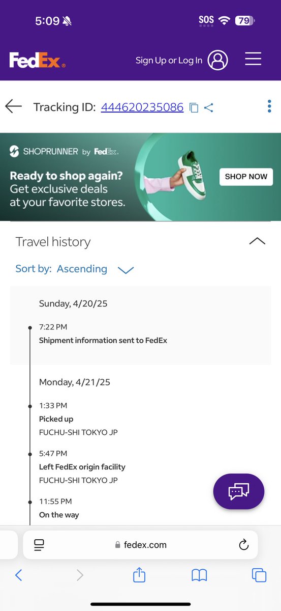 McFlyy93's tweet photo. @Buyee @FedExHelp PLEASE HELP save my package. I have just provided the CBP form to Buyee representative. Please message me directly as soon as possible, thank you. https://t.co/hT61rCtoQR