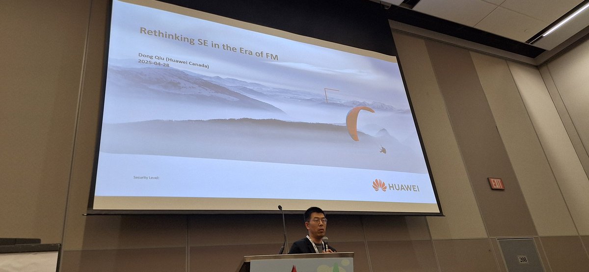 Dong Qiu is our sixth keynote speaker (third industry keynote speaker) of <a href="/ConfForge/">FORGE</a>. He is presenting "Rethinking SE in the Era of FM". If you are at <a href="/ICSEconf/">ICSE</a>, please join us for this final session before closing :)