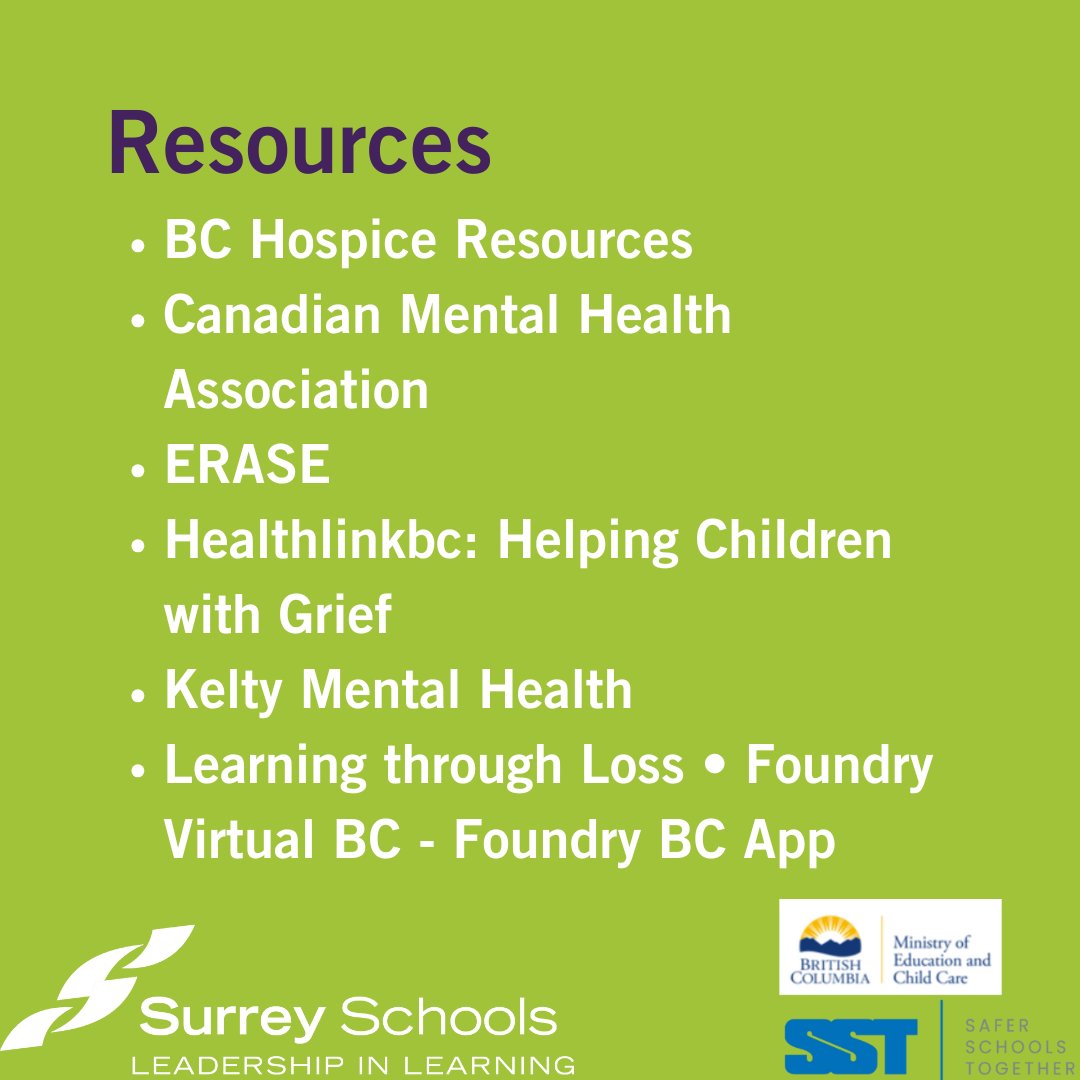 Saturday’s devastating event at the Lapu-Lapu Festival has deeply impacted many in our community. 

The Ministry of Education and Child Care has shared helpful strategies to guide conversations with your child. (2/2)