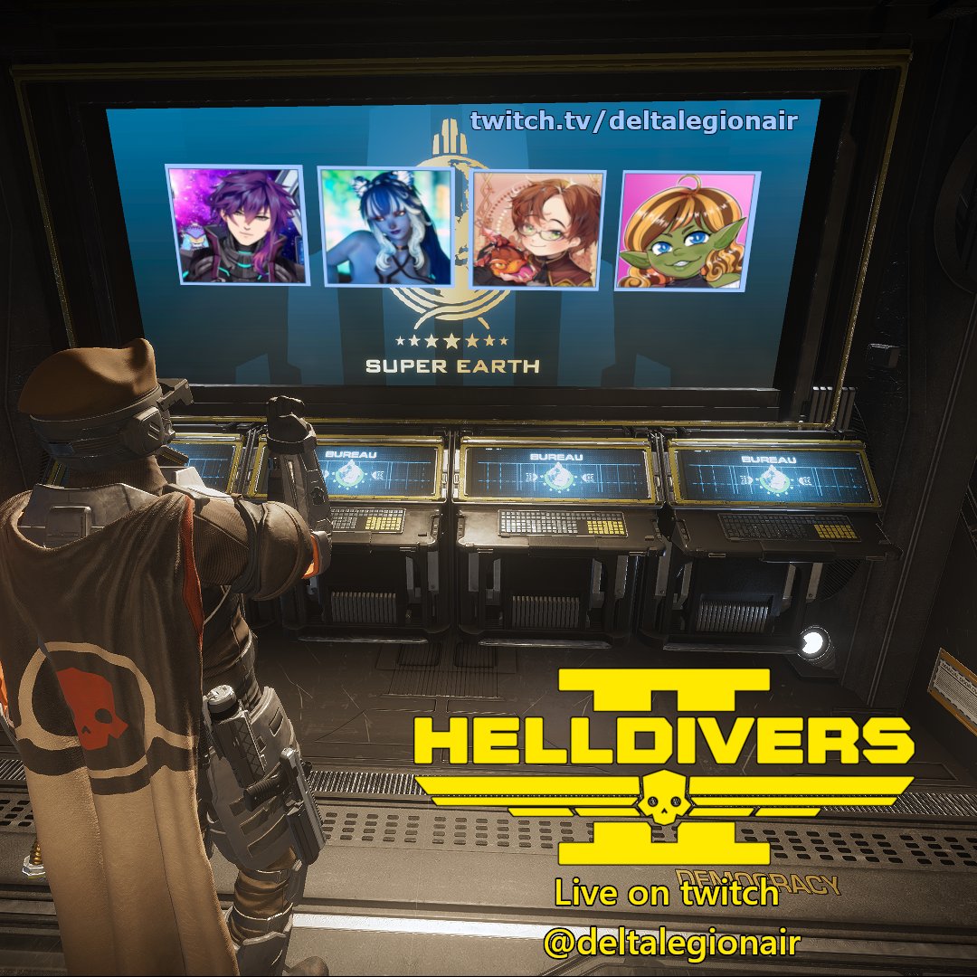 ▸ Tuesday 9 am pst/ 12 pm est

Helldivers 2 w/ Nagi, Cupid, dragonologist