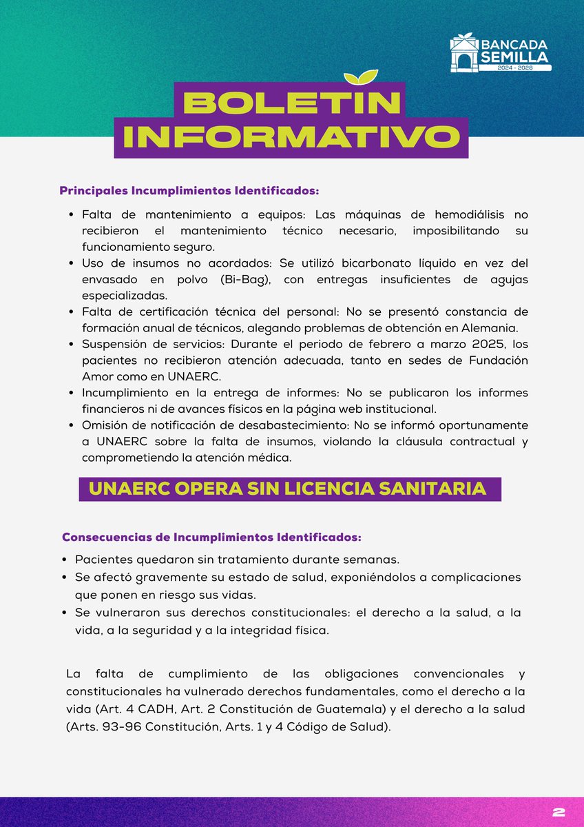 ElenaMotta_'s tweet photo. Después de un proceso de fiscalización junto a @rochaeta a la Unidad Nacional de Atención al Enfermo Renal Crónico y a la Fundación AMOR, encontramos irregularidades GRAVES que afectan de forma directa a la vida y la salud. 

Les comparto resultados y acciones correspondientes: https://t.co/ngybFY0aw4