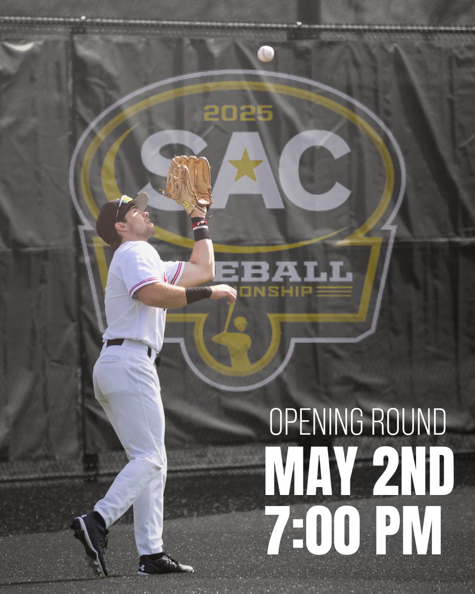 UVA Wise Athletics (@uvawisecavs) on Twitter photo It's official! The Cavs have earned a spot in the opening round of The South Atlantic Conference Baseball Tournament! Friday, May 2nd, at 7:00PM UVA Wise Baseball will face Lenoir-Rhyne in Hickory, NC!
#GoCavsGo
<a href="/UVAWiseBaseball/">UVA Wise Baseball</a> | <a href="/SAC_Athletics/">South Atlantic Conference</a> It's official! The Cavs have earned a spot in the opening round of The South Atlantic Conference Baseball Tournament! Friday, May 2nd, at 7:00PM UVA Wise Baseball will face Lenoir-Rhyne in Hickory, NC!
#GoCavsGo
<a href="/UVAWiseBaseball/">UVA Wise Baseball</a> | <a href="/SAC_Athletics/">South Atlantic Conference</a>