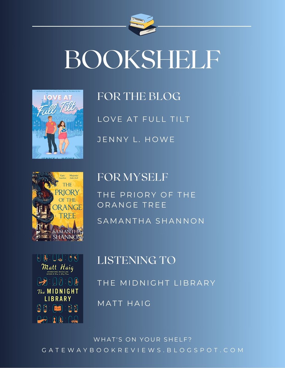 ERLeVar1031's tweet image. Happy Monday, #BookTwt! 📚💙
What's everybody got on their bedside book table this week? I'm still working through the most popular books on StoryGraph this year with The Midnight Library (which I've had on my list since 2020). I've got mixed feelings...
Anyway, any new recs?