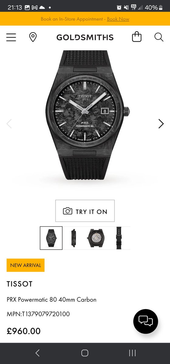 itsbreaking90's tweet photo. Hey @TISSOT can you please prc shape using prx carbon style and maybe automatic. Thanks.

#wouldbuy #watches https://t.co/9MFEtEc3vN