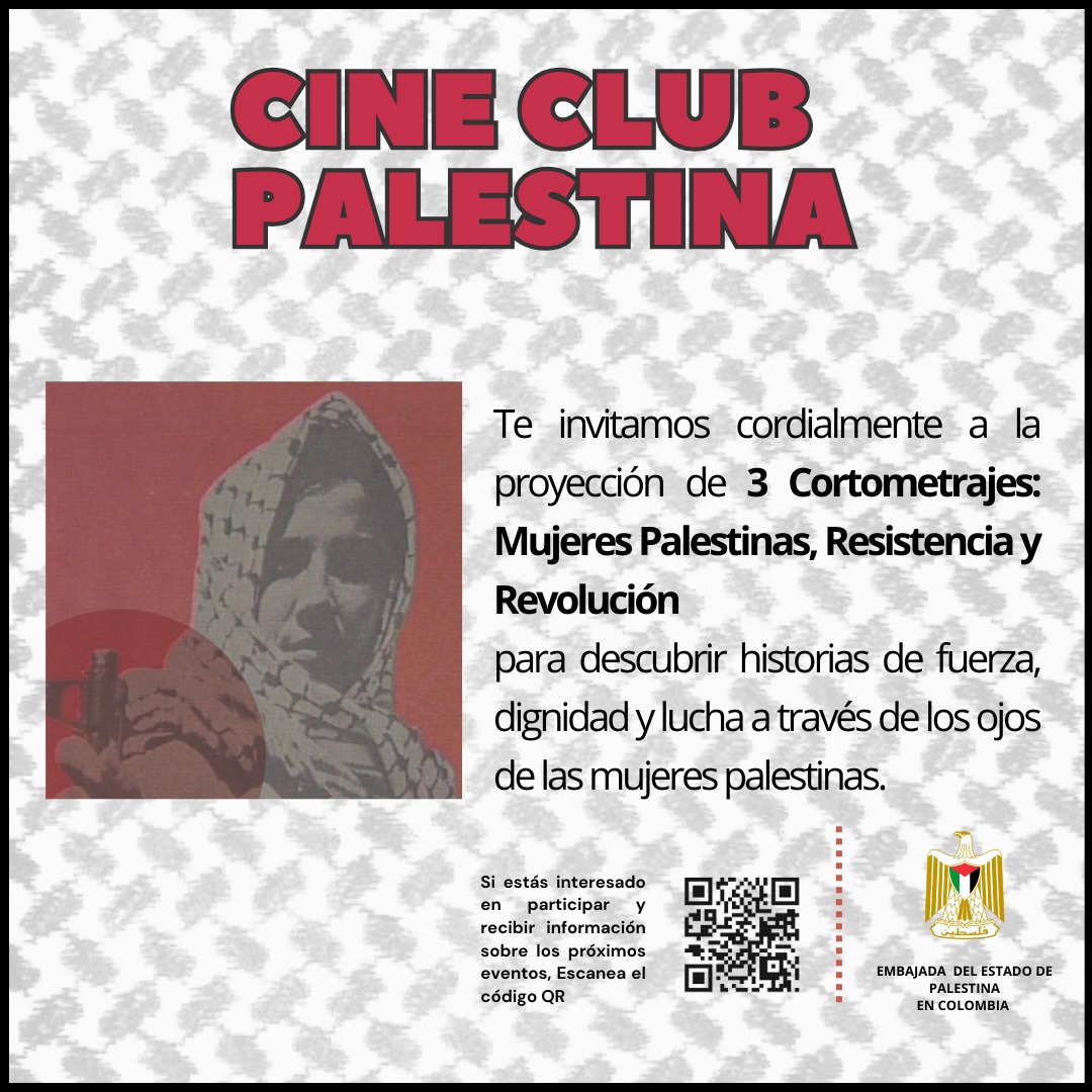Embajada del Estado de Palestina en Colombia tweet media