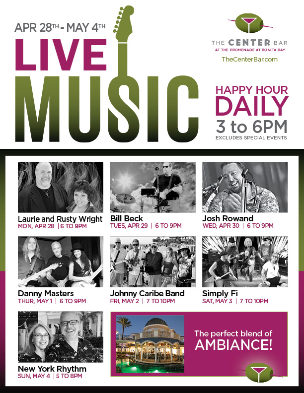 🎶 The beat goes on at The Center Bar!
Cool drinks, coastal breezes, and live tunes that set the mood — every night’s a good night to unwind under the stars. 🌙🍹