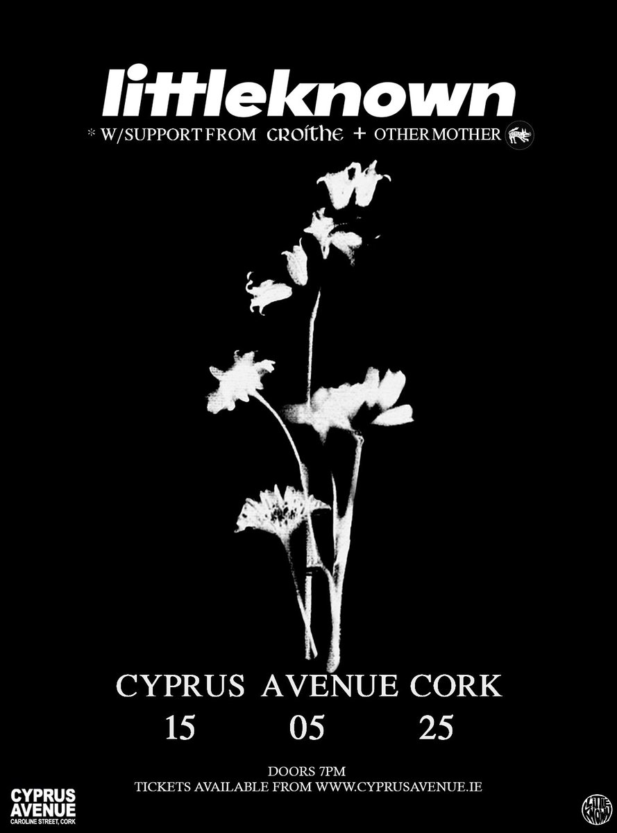 littleknown (@littleknownband) on Twitter photo We will be performing in <a href="/whelanslive/">Whelan's</a> Dublin on May 14th followed by <a href="/CyprusAveCork/">Cyprus Avenue</a> on May 15th.
<a href="/mcd_productions/">MCD Productions</a> We will be performing in <a href="/whelanslive/">Whelan's</a> Dublin on May 14th followed by <a href="/CyprusAveCork/">Cyprus Avenue</a> on May 15th.
<a href="/mcd_productions/">MCD Productions</a>