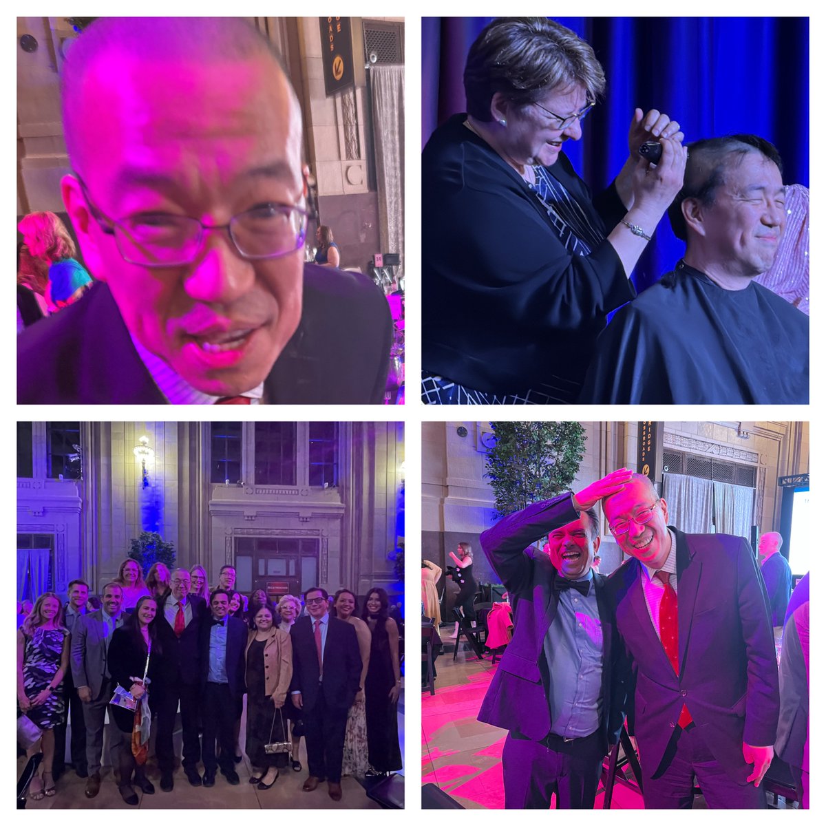 University Of Kansas Radiation Oncology (@kuradonc) on Twitter photo Dr. Ron Chen and family raised over 85k for The American Cancer Society Shave to Save. Which benefits the Hope Lodge in Kansas City. Many thanks to the donors and the Radiation Oncology department.
<a href="/AmericanCancer/">American Cancer Society</a> <a href="/KURadonc/">University Of Kansas Radiation Oncology</a> <a href="/KUcancercenter/">KU Cancer Center</a> <a href="/RonaldChenMD/">Ronald Chen</a> <a href="/ShaveToSaveKC/">Shave to Save</a> <a href="/KUHospital/">The University of Kansas Health System</a> Dr. Ron Chen and family raised over 85k for The American Cancer Society Shave to Save. Which benefits the Hope Lodge in Kansas City. Many thanks to the donors and the Radiation Oncology department.
<a href="/AmericanCancer/">American Cancer Society</a> <a href="/KURadonc/">University Of Kansas Radiation Oncology</a> <a href="/KUcancercenter/">KU Cancer Center</a> <a href="/RonaldChenMD/">Ronald Chen</a> <a href="/ShaveToSaveKC/">Shave to Save</a> <a href="/KUHospital/">The University of Kansas Health System</a>