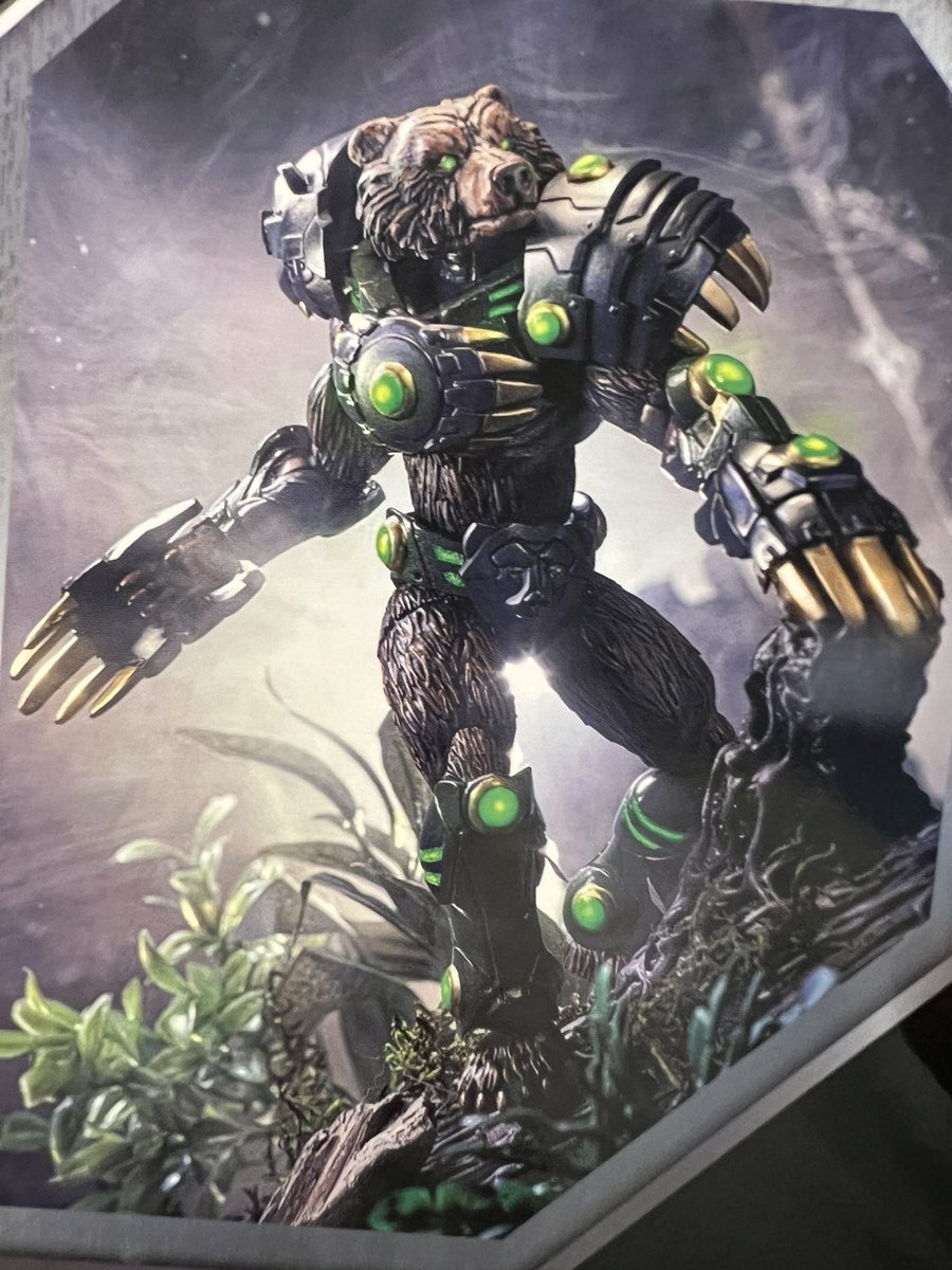 Toyhuntersholl2's tweet photo. Combat Creatures Bruinskul arrives!
Now a Bear action figure is what l'm about! You never see these.
His joints are great. Moves very easily.
#battlebeast #combatcreatures #bear #morphonauts #bruinskul #bearwarrior #onetwelvescale #ursaria #portalprime #alpharia #animalwarrior https://t.co/fap1JdBewt